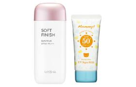 Missha Soft Finish Sun Milk X Isehan Hero Sunscreen Set A Missha Soft Finish Sun Milk X Isehan Hero Sunscreen Set A