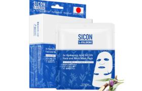 MITOMO - 3x Hyaluronic Acid CICA Face and Neck Mask Pack - 6pièces