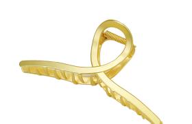 MsBlossom - Alliage Cheveux Griffe - 1pièce - Cross Strap - Gold