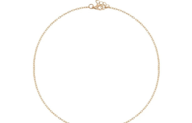 MsBlossom - Collier Disque - 1pièce - Gold