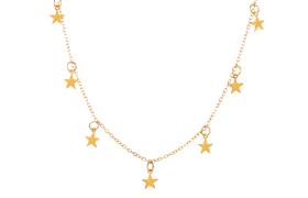 MsBlossom - Collier étoile - 1pièce - Gold