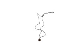 MsBlossom - Disc Necklace - 1pièce - Silver