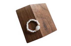 MsBlossom - Faux Pearl Ring - 1pièce - White