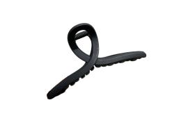 MsBlossom - Griffe de cheveux en croix unie - 1pièce - Black