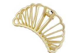 MsBlossom - Griffe de cheveux en forme de coquillage - 1pièce - Gold