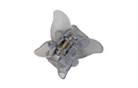 MsBlossom - Griffe de cheveux de papillon - 1pièce - Blue Transparent