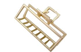 MsBlossom - Griffe De Cheveux Rectangulaire - 1pièce - Gold