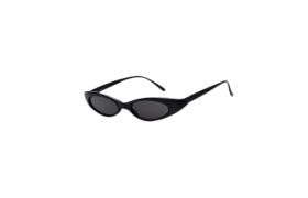 MsBlossom - Lunettes de soleil yeux de chat rétro - 1pièce - Black