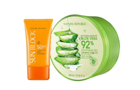 NATURE REPUBLIC - Aloe Vera Kit Résistez au Soleil