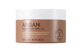 NATURE REPUBLIC - Crème Nettoyante Vraie Nature - 210ml - Argan NATURE REPUBLIC - Crème Nettoyante Vraie Nature - 210ml - Argan