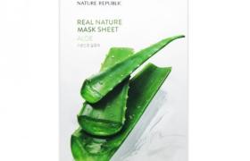 NATURE REPUBLIC - Masque en feuille Real Nature - Aloe - 10pièce