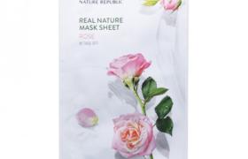 NATURE REPUBLIC - Masque en feuille Real Nature - Rose - 1pièce