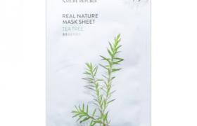 NATURE REPUBLIC - Nature réelle, Masque feuille - Tea Tree - 1pièce