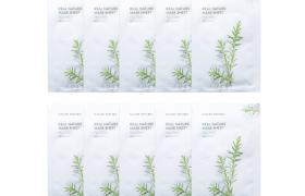 NATURE REPUBLIC - Real Nature Sheet Mask - Tea Tree - 1pc (10ea) Set