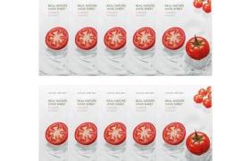 NATURE REPUBLIC - Real Nature Sheet Mask - Tomato - 1pc (10ea) Set