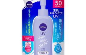 NIVEA Japan - Recharge UV Super Water Gel SPF50 PA+++ - 125g