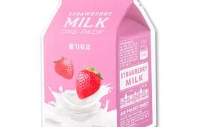 [Offres] A'PIEU - Masque en feuille Milk One Pack - Strawberry -...