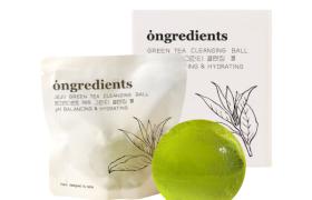 ongredients - Boule nettoyante au thé vert de Jeju - 60g