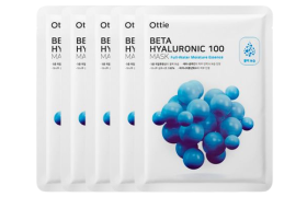 Ottie - Beta Hyaluronic 100 Mask - 25ml*5pièces