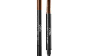 Ottie - Natural Drawing Auto Eye Brow Pencil - 0.2g - #05 Light Brown
