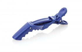 Pack de 6 pinces crocodiles bleues 10cm Pack de 6 pinces crocodiles bleues 10cm