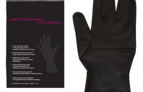Paire de gants en latex noirs L JACQUES SEBAN