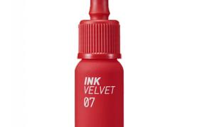 peripera - Velvet d'encre - No.07 Girlish Red - 4g