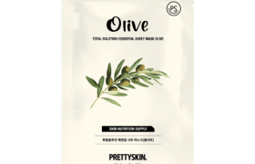 Pretty Skin - Total Solution Essential Sheet Mask - 1pièce - Olive Pretty Skin - Total Solution Essential Sheet Mask - 1pièce - Olive