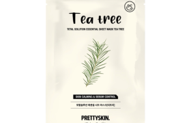 Pretty Skin - Total Solution Essential Sheet Mask - 1pièce - Tea Tree Pretty Skin - Total Solution Essential Sheet Mask - 1pièce - Tea Tree