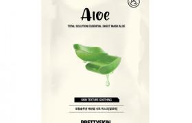 Pretty Skin - Total Solution Masque en tissu Essentiel - 1pièce - Aloe Pretty Skin - Total Solution Masque en tissu Essentiel - 1pièce - Aloe