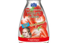 PUREDERM - Adoucissant de la peau, Masque yogourt - 15g - Fraise