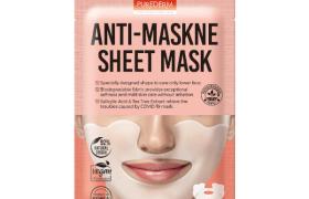 PUREDERM - Anti-Maskne Masque en feuille - 1pièce