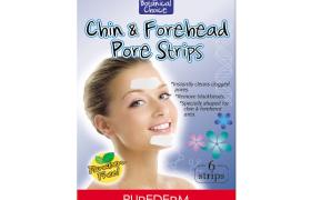 PUREDERM - Bandes pour les pores du menton et du front - 6 bandes