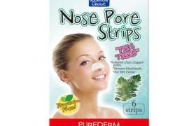 PUREDERM - Bandes de pores de nez - Tea Tree - 6 strips
