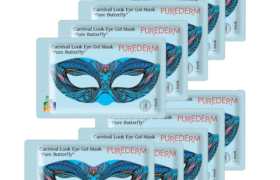 PUREDERM - Carnival Look Eye Gel Mask Beurre pur - 10 pièces -...