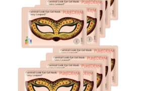 PUREDERM - Carnival Look Eye Gel Mask Sexy Leopard - 10pièces -...