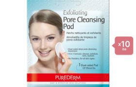 PUREDERM Exfoliating Pore Cleansing Pad - 1pc (10ea) Set