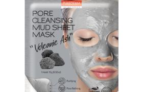 PUREDERM - Masque en feuille de boue nettoyante pour les pores -...