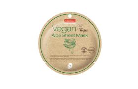 PUREDERM - Masque de feuille d'aloès végétalien - 1pièce