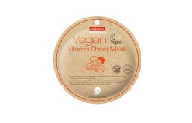 PUREDERM - Masque de feuille de vitamine végétalien - 1pièce