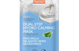 PUREDERM - Masque Hydro Calmant Double Étape "Aloe Vera &...