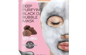 PUREDERM - Masque en tissu purifiant moussant Deep Purifying Black