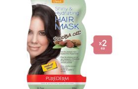PUREDERM - Set Shiny & Hydrating Hair Mask - Jojoba Oil (2ea) Set