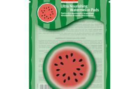 PUREDERM - Tampons de pastèque ultra nourrissants(Zipper) - 10pièces