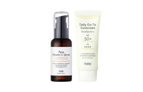 PURITO - Sunscreen x Vitamin C Serum Set