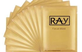 Ray - Masque facial en or - 10pièces