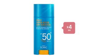 SCINIC Enjoy Super Active Airy Sun Stick SPF50+ PA++++ - 15g (4ea) Set