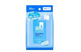 Shiseido - Sea Breeze Natural + Aid For the Skin Face & Body Sheet