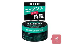 Shiseido - Uno Hair Wax - Nuance Creator - 80g 4pcs Set