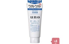 Shiseido - Uno Whip Wash - Scrub - 130g 4pcs Set